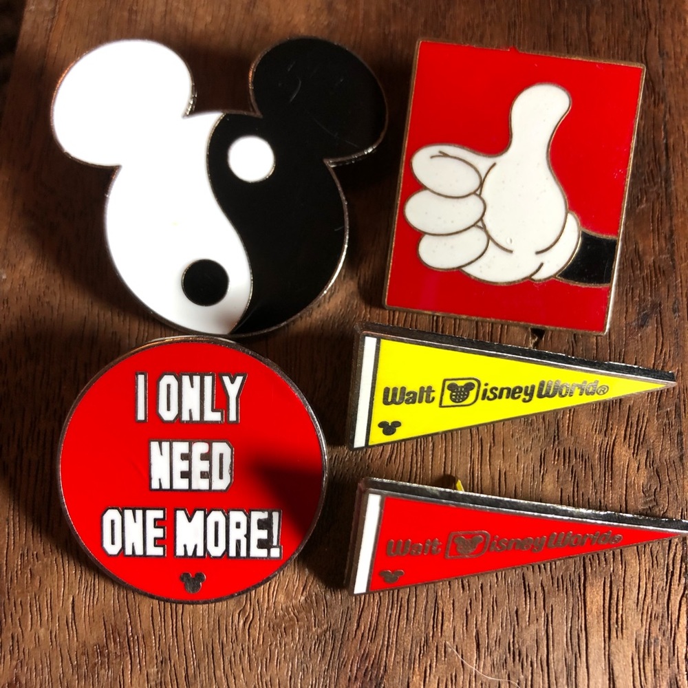 Disney World and Disneyland Mickey Mouse Pins